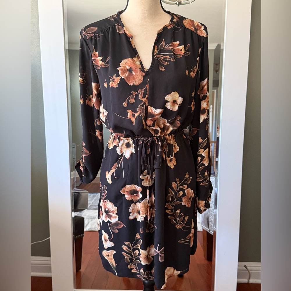 Jasmine and Juliana floral dress